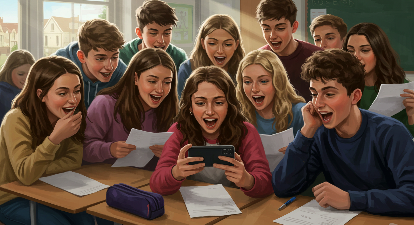 GCSE Results in an App: Digital Delivery and its Implications